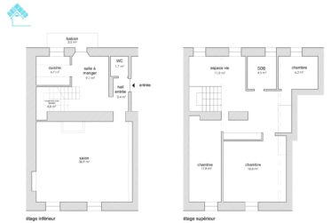 Splendide duplex de 120 m2 à rénover, Martigny centre