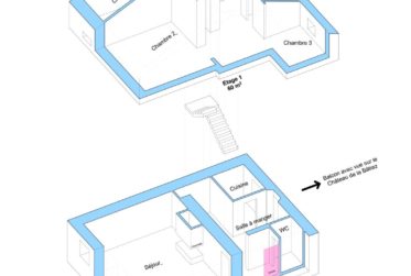 Splendide duplex de 120 m2 à rénover, Martigny centre